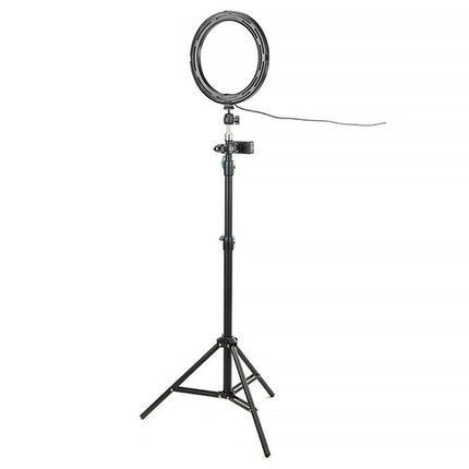 JJC ZB7 Kit de Luz Anular LED 10" Temperatura 2800-6000K Control Inalámbrico