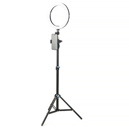 JJC ZB7 Kit de Luz Anular LED 10" Temperatura 2800-6000K Control Inalámbrico