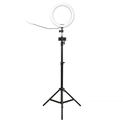 JJC ZB7 Kit de Luz Anular LED 10" Temperatura 2800-6000K Control Inalámbrico