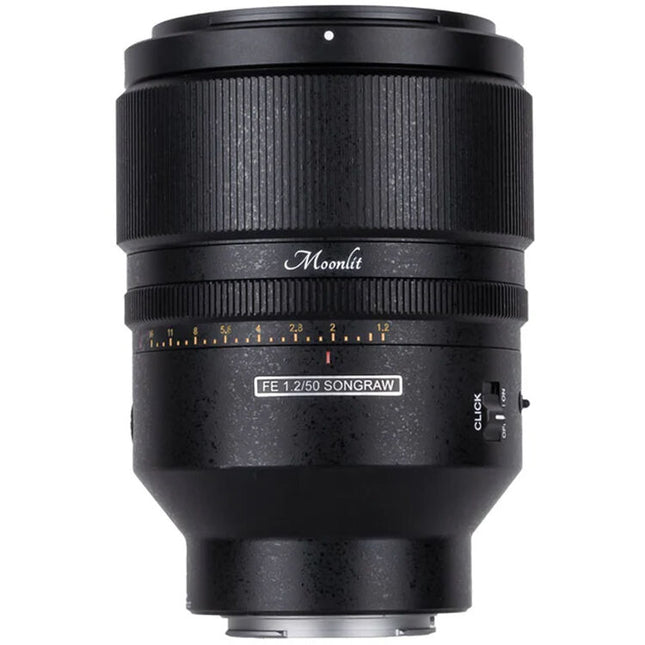 SongRaw 50mm f1.2 AF Moonlit Lente Sony E Full Frame Metal