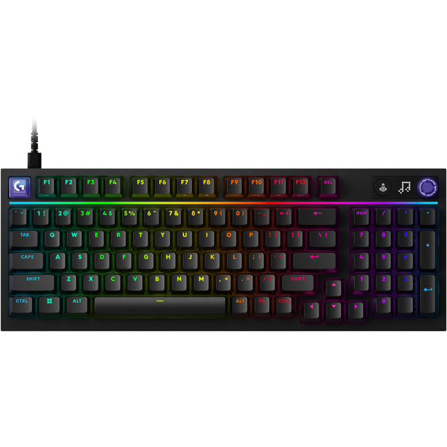 Teclado mecánico Logitech G316 X 98 retroiluminado con switches GL Linear y conectividad USB