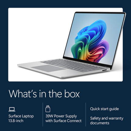 Microsoft 13.8" Surface Laptop Copilot+ PC 16GB 512GB SSD Platinum