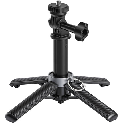 VSGO Mini trípode telescópico multifuncional altura 5.5 a 12.8 pulgadas patas ABS
