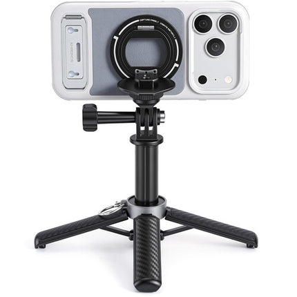 VSGO Mini trípode telescópico multifuncional altura 5.5 a 12.8 pulgadas patas ABS