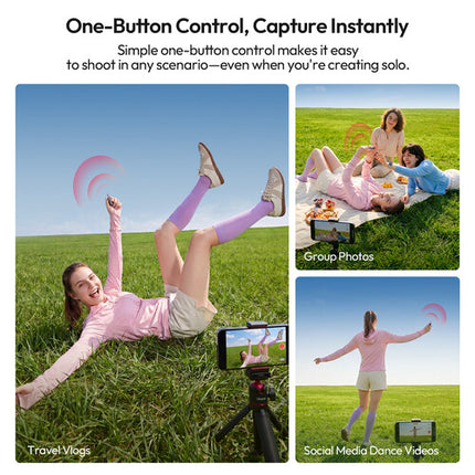 Ulanzi RC05 Control Remoto Inalámbrico para Smartphones Bluetooth 10m