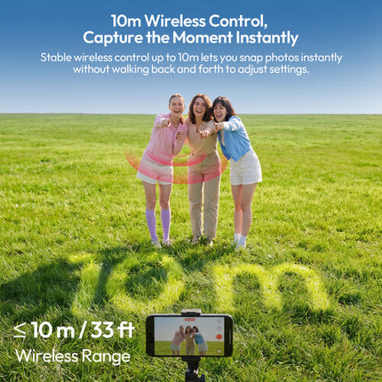 Ulanzi RC05 Control Remoto Inalámbrico para Smartphones Bluetooth 10m
