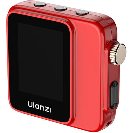 Ulanzi VM02 Pantalla Selfie Inalámbrica 2.5 Horas Batería Rojo