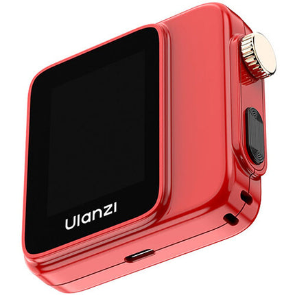 Ulanzi VM02 Pantalla Selfie Inalámbrica 2.5 Horas Batería Rojo