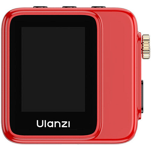 Ulanzi VM02 Pantalla Selfie Inalámbrica 2.5 Horas Batería Rojo