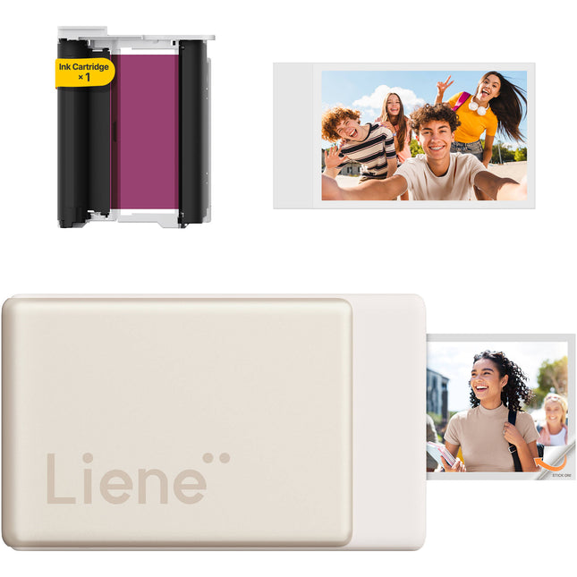 Liene Pearl N200 Pro Impresora Fotográfica Instantánea 2x3" 10 Hojas 313 dpi Bluetooth