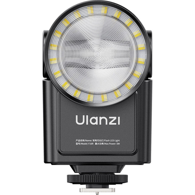 Ulanzi F16R Luz LED Flash para Cámara Batería 1200mAh Tono Ajustable