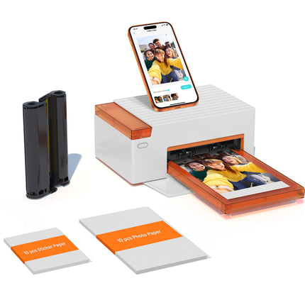 Liene Amber M210 Impresora Fotográfica Portátil 300 dpi Batería 2300mAh Kit Completo