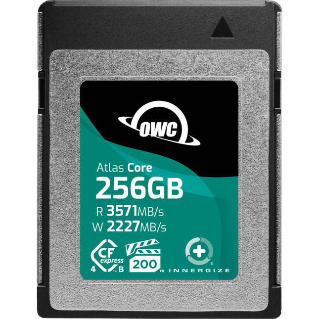 OWC 256GB Atlas Core CFexpress 4.0 Tipo B Tarjeta de Memoria 3571 MB/s lectura 2227 MB/s escritura