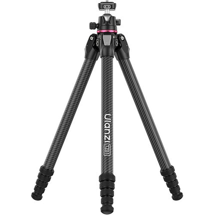 Ulanzi TZ01 Trípode Carbono 2 en 1 Capacidad 10kg Altura 160cm Con Soporte para Teléfono