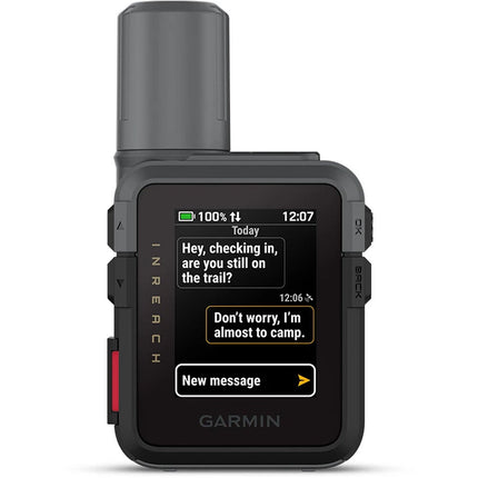 Garmin inReach Mini 3 Comunicador Satelital Negro Pantalla Táctil 14 Días Batería