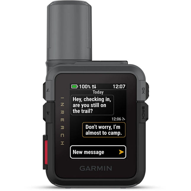 Garmin inReach Mini 3 Comunicador Satelital Negro Pantalla Táctil 14 Días Batería