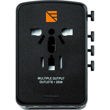 Dark Energy 35W Adaptador de Viaje Universal con 35W USB-C y 12W USB-A