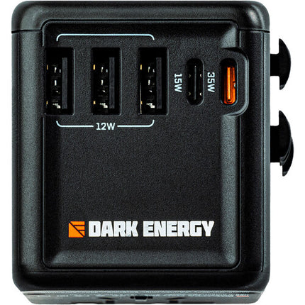 Dark Energy 35W Adaptador de Viaje Universal con 35W USB-C y 12W USB-A