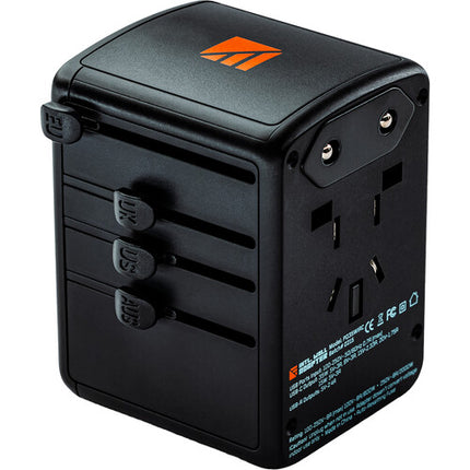 Dark Energy 35W Adaptador de Viaje Universal con 35W USB-C y 12W USB-A