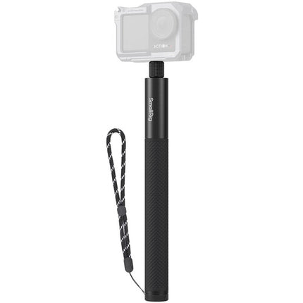 SmallRig Palo Selfie para Cámaras de Acción 47 Pulgadas Ultraligero 7.1 oz con Soporte y Correa de Muñeca