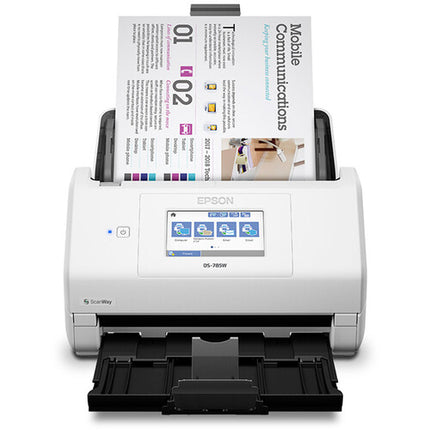 Epson DS-785W Escáner de Documentos con Wi-Fi 600 dpi 45 ppm 100 Hojas ADF