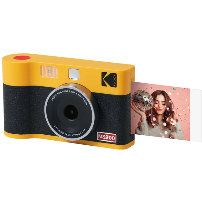 Kodak Mini Shot 2 Era Cámara Instantánea e Impresora 13MP 2.1x3.4" Fotos Amarilla