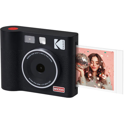 Kodak Mini Shot 3 Era Cámara Instantánea y Fotoprinter 13MP 3x3 Pulgadas Negra