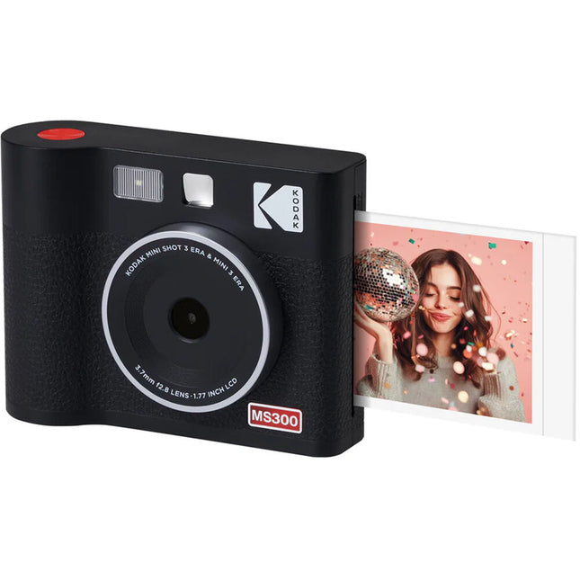 Kodak Mini Shot 3 Era Cámara Instantánea y Fotoprinter 13MP 3x3 Pulgadas Negra