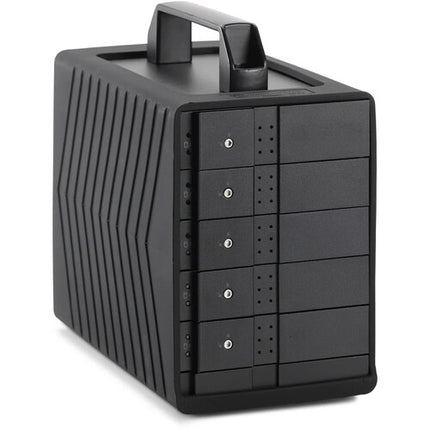Oyen Digital 100TB Fortis 5 Bahías USB4 Almacenamiento Externo 5x20TB SATA III