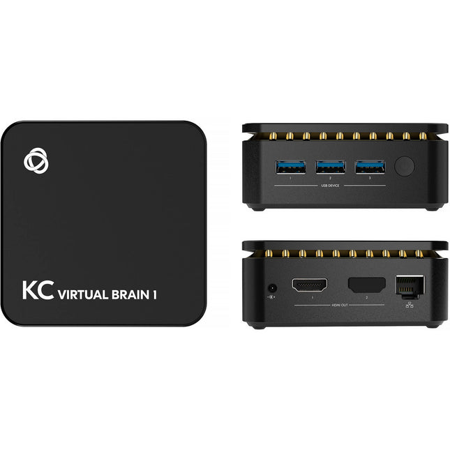 Kramer KC-Virtual Brain1 Gen 2 Plataforma Hardware con 1 Instancia BRAINware y Adaptador de Corriente