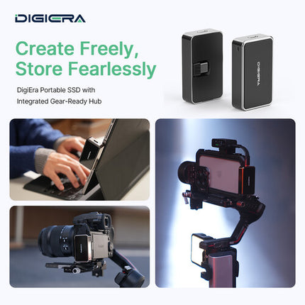 Digiera 1TB LPS2000 SSD Externo Porta Hub 2000 MB/s Lectura 30W PD