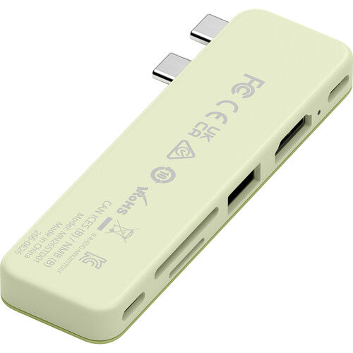 Satechi USB-C Snap Hub para MacBook Neo con HDMI 4K60 y carga PD 45W