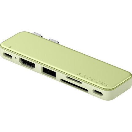 Satechi USB-C Snap Hub para MacBook Neo con HDMI 4K60 y carga PD 45W
