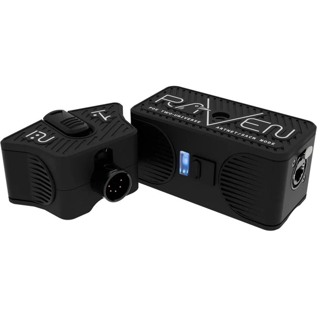 Blizzard Raven Controlador DMX ArtNet sACN 2 Universos PoE Bluetooth