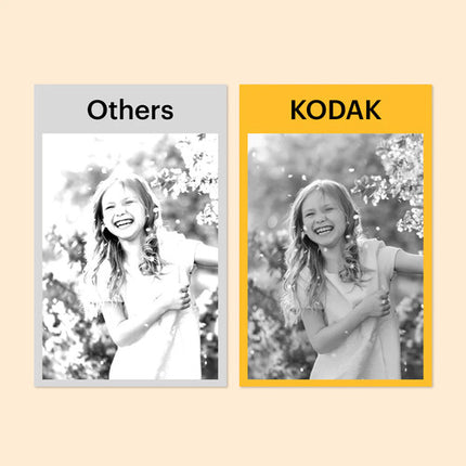 Kodak Memoshot Era blanca Cámara con impresora 300 dpi y rollo adhesivo para 30 impresiones
