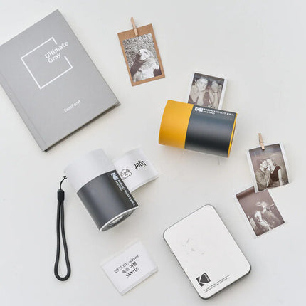 Kodak Memoshot Era blanca Cámara con impresora 300 dpi y rollo adhesivo para 30 impresiones