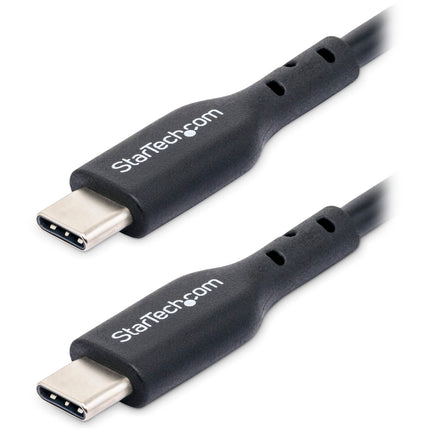 StarTech Cable de carga USB-C 2.0 10 pies Negro 60W 3A salida