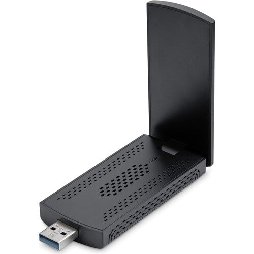 StarTech Wi-Fi 6E Adaptador USB-A Tri Banda con Antena Plegable y Soporte Magnético