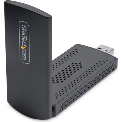StarTech Wi-Fi 6E Adaptador USB-A Tri Banda con Antena Plegable y Soporte Magnético