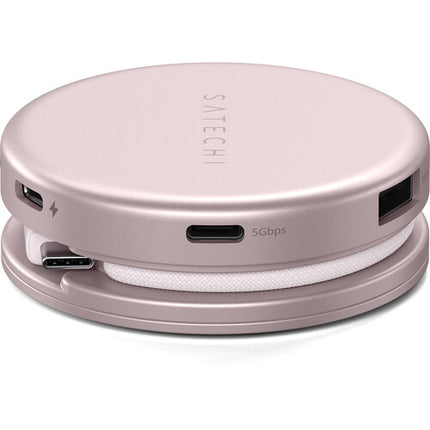 Satechi OntheGo Adaptador Multipuerto 5 en 1 para MacBook Neo HDMI 4K60 W USB-C PD 60W