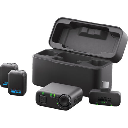 GoPro Two-Person Kit Micrófono Inalámbrico 492' Alcance 24-Bit Audio