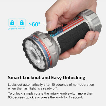 Olight Marauder Mini 2 Linterna Recargable 10000 Lúmenes 7500mAh USB-C