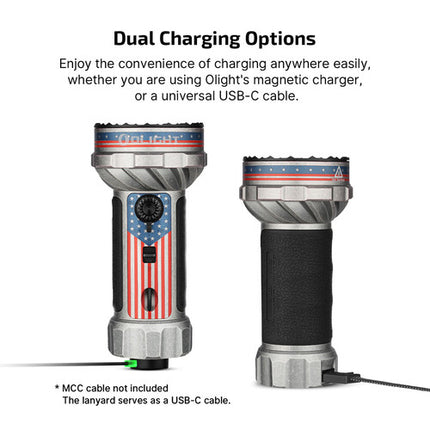 Olight Marauder Mini 2 Linterna Recargable 10000 Lúmenes 7500mAh USB-C
