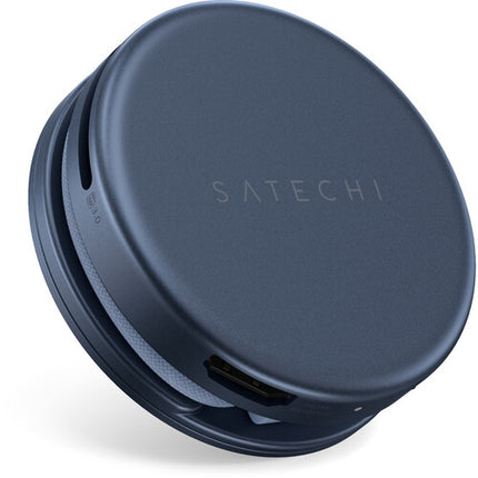 Satechi OntheGo Adaptador Multiport 5 en 1 para MacBook Neo HDMI 4K 60W PD Indigo