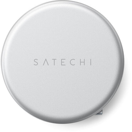Satechi OntheGo Adaptador Multiport 5 en 1 para MacBook Neo 4K 60Hz 60W Plata