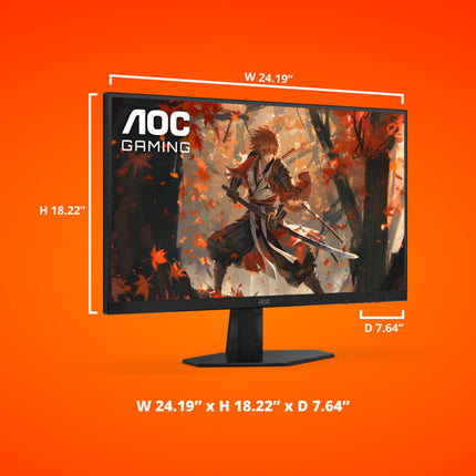 Monitor Gaming AOC 27 Pulgadas Mini-LED QHD 180Hz VA Negro