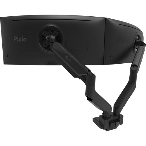 Pixio PS2D Soporte de Escritorio Doble para Monitores Hasta 35" Negro