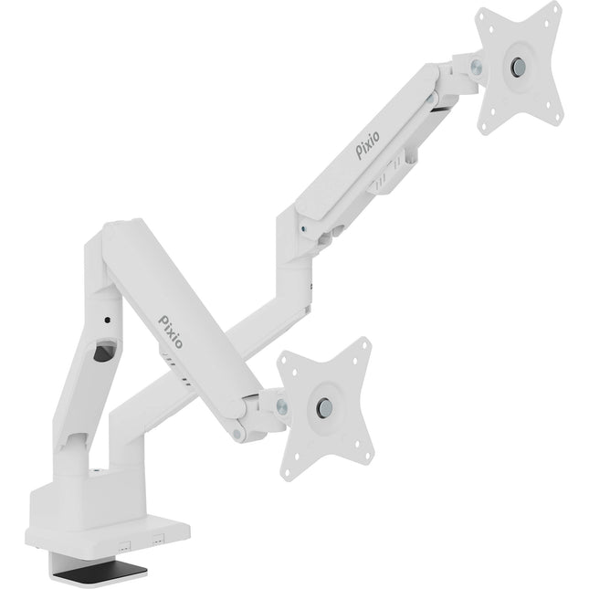 Pixio PS1D Wave Soporte para Dos Monitores de 17 a 32 Pulgadas Blanco