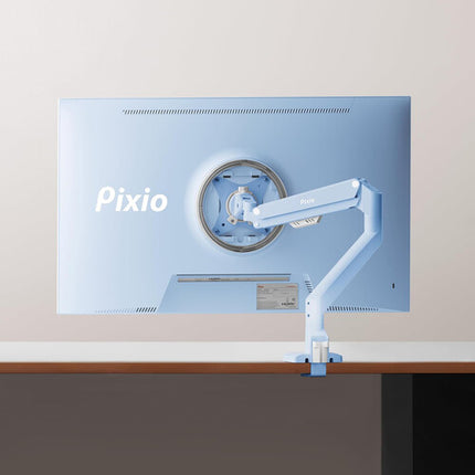 Pixio PS1S Wave Soporte de Escritorio para Monitor de Hasta 32" con Inclinación y Rotación