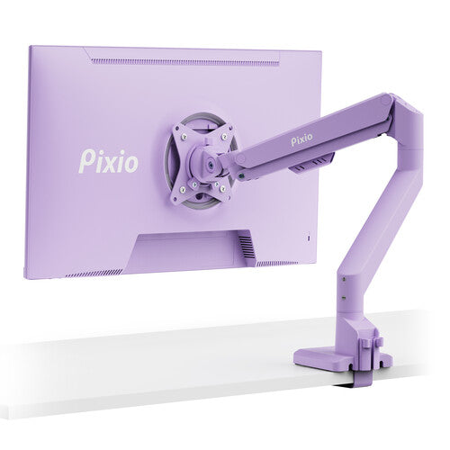 Pixio PS1S Wave Soporte de Escritorio para Monitor de 17 a 32 Pulgadas VESA 75x75 y 100x100 mm Morado